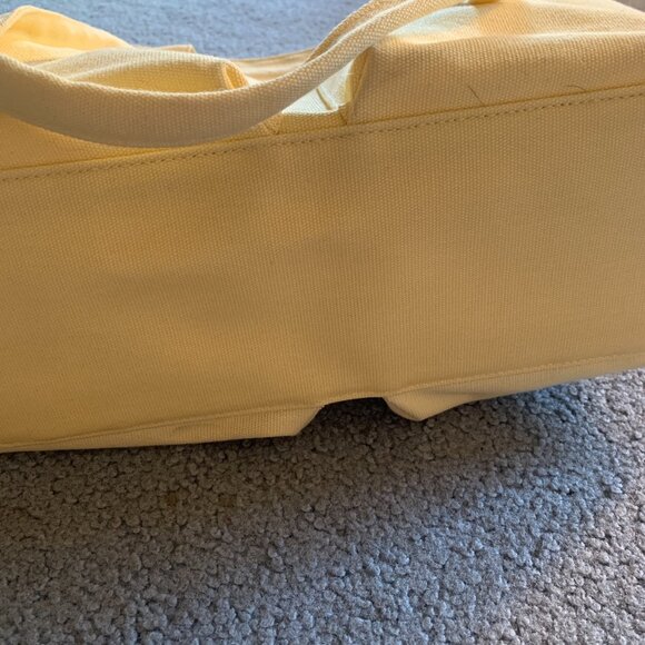 DAGNE DOVER VIDA ORGANIC COTTON TOTE IN POLLEN - SIZE SMALL - Picture 6 of 14